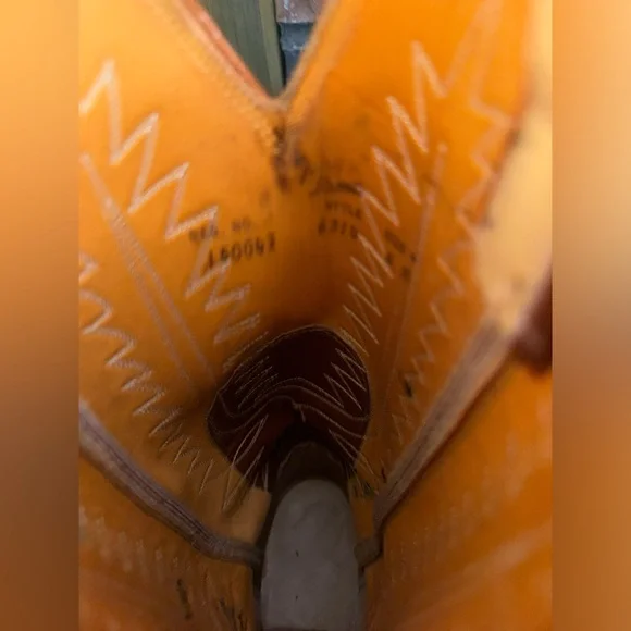 Vintage Tony Lama Wing tip boots - Picture 9 of 14